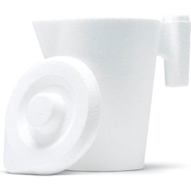 Bedside Foam Pitcher, Handle & Lid, 32 oz., 50 Pack