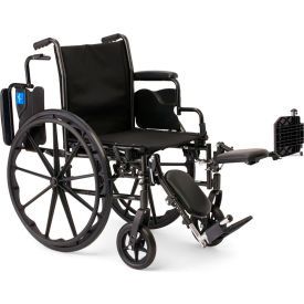 Guardian K3 Wheelchair with Desk-Length Arms & Elevating Leg Rests, 18"W Seat