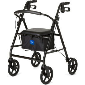 Basic Rollator w/ 8" Casters, Black