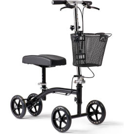 Generation Knee Walker w/ 8" Casters, Black