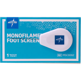 Medline Monofilament For Neuropathy & Diabetic Foot Ulcer Testing, White, 25 Pack