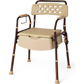 Bedside Commode w/ Microban, 400 lb. Capacity