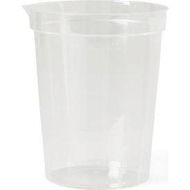 Deluxe Urinalysis Container w/ Polystyrene Lid, 6 oz., 500 per Pack/20 Packs per Case