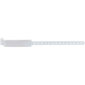 Insert Style Wrist ID Band, 12"L, Clear, Pack of 250