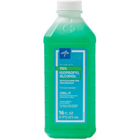 70% Isopropyl Alcohol with Glycerin & Wintergreen, 16 oz. Bottle, Pack of 12