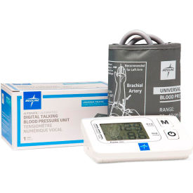 Automatic Digital Blood Pressure Unit w/ Universal-Sized Cuff & Talking Feature