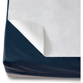 Disposable 2 Ply Tissue Drape Sheets, 72"L x 40"W, White, Pack of 50