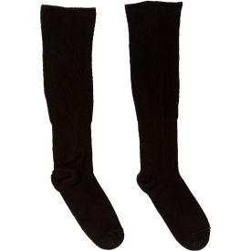 Comprecares Liner Socks, X-Large, Black