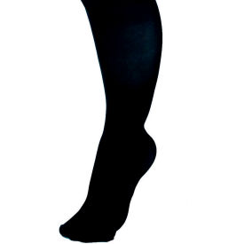 Compression Hosiery w/ 30-40 mmHg, Knee High, X-Large, Size D, Regular, Black