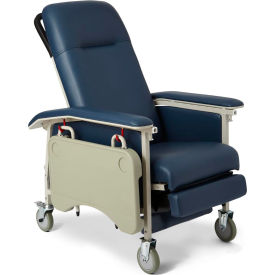 ComfortEZ 3 Position Recliner, No Tray, Blueridge