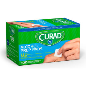Sterile Alcohol Prep Pads, Medium, 2-Ply, 100 Per Box/30 Boxes per Case