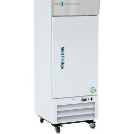 Standard Pharmacy Upright Refrigerator, 12 Cu. Ft. Capacity, Solid Door