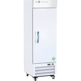 Standard Pharmacy Upright Refrigerator, 16 Cu. Ft. Capacity, Solid Door
