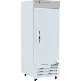 Standard Pharmacy Upright Refrigerator, 26 Cu. Ft. Capacity, Solid Door