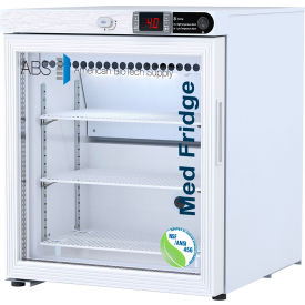 Vaccine Countertop Freestanding Refrigerator, 1 Cu. Ft. Capacity, Left Hand Door Swing