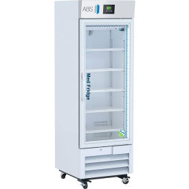Pharmacy Upright Refrigerator, 10.5 Cu. Ft. Capacity, Glass Door