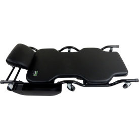 Heavy-Duty Creeper w/ Adjustable Headrest & 20" Wide Bed, 500 lb. Capacity, Black
