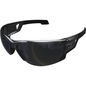 Vision Type-N Protection Safety Eyewear, Smoky Lens, Black Frame