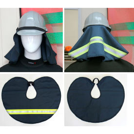 Vinex® Hard Cap Shroud Spark Deflector, Navy Blue