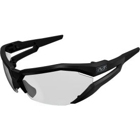Vision Type-V Protection Safety Eyewear, Clear Lens, Black Frame