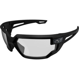 Vision Type-X Protection Safety Eyewear, Clear Lens, Black Frame