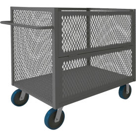 3 Sided Mesh Truck, Steel, 3600 lb. Capacity, 54-1/2"L x 30-1/2"W x 47-1/16"H