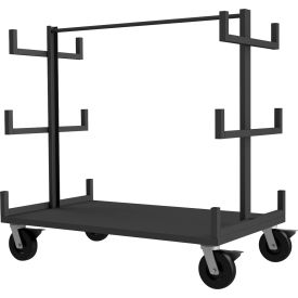 Bar/Pipe Moving Truck, Steel, 3600 lb. Capacity, 60"L x 36"W x 59-1/8"H