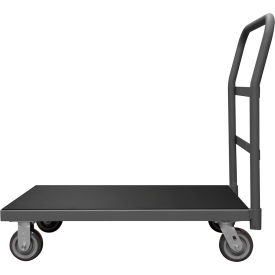 Platform Truck with Polyurethane Casters, Steel, 1400 lb. Capacity, 39-5/8"L x 24-3/8"W x 34-7/8"H