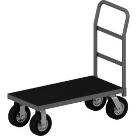 Platform Truck w/ Semi-Pneumatic Casters, 1200lb Cap., 39-5/8"L x 30-3/8"W x 38-1/2"H