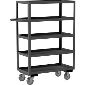 Rolling Service Cart, Steel, 1200 lb. Capacity, 66-1/4"L x 30-1/4"W x 55-5/8"H