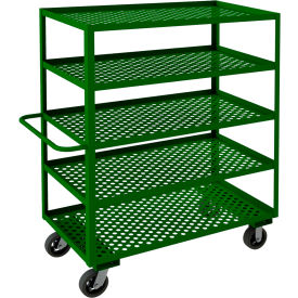 Garden Cart, Steel, 2000 lb. Capacity, 54-1/4"L x 24-1/4"W x 63"H