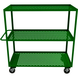Garden Cart, Steel, 1200 lb. Capacity, 66-1/4"L x 30-1/4"W x 63"H