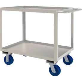 Stock Cart, Stainless Steel, 1200 lb. Capacity, 42"L x 24-1/8"W x 36"H