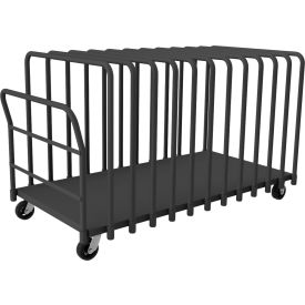 Adjustable Panel Moving Truck, Steel, 1800 lb. Capacity, 75-5/8"L x 39-5/16"W x 44"H