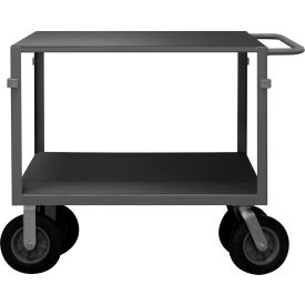 Stock Cart, Stainless Steel, 1200 lb. Capacity, 42-11/16"L x 25-1/8"W x 34"H