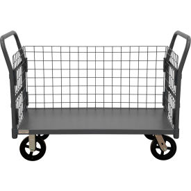 Wire Cart, Steel, 2000 lb. Capacity, 67-1/4"L x 30"W x 38-1/4"H
