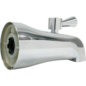 Rear Connect Diverter Tub Spout, Positive Shutoff, 1/2" x 3/4" Rear Lift