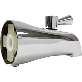 Kissler Rear Connect Diverter Tub Spout, Slip On Positive Shutoff, 1/2" x 3/4" Rear Lift
