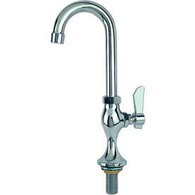 Deck Mount Single Handle Pantry Faucet with 8" Gooseneck Spout