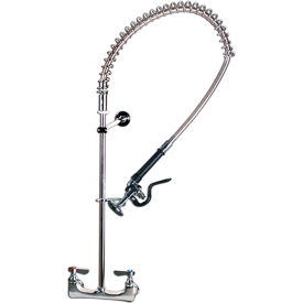 Wall Mount Heavy Duty Faucet with 8" Spout