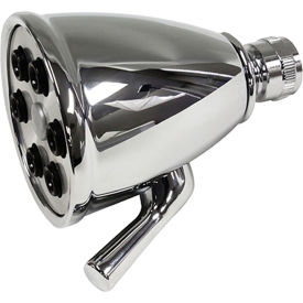 Brass Shower Head, 3" Diameter, 1.8 GPM