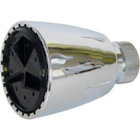 Rainflurry Shower Head w/ Brass Ball, 2.0 GPM, Black