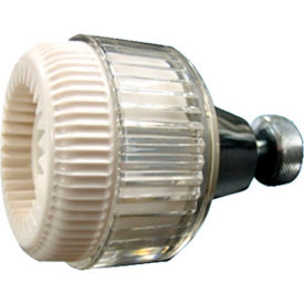 Brass Shower Head w/ White Prism, 2.0 GPM
