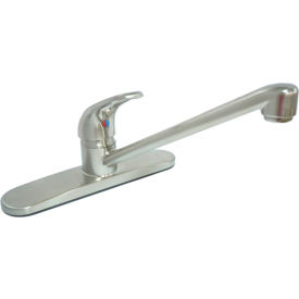 Single Lever Kitchen Faucet w/ Less Spray, Satin Nickel