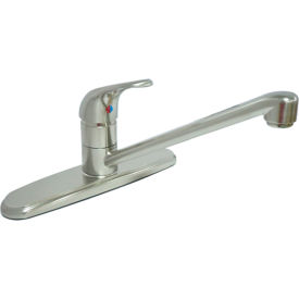 Single Lever Kitchen Faucet w/ Less Spray, Brushed Nickel