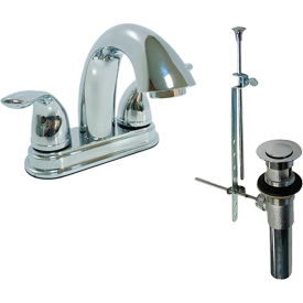 Lavatory Faucet with Pop Up & Low Arc Spout, 1.2 GPM, Chrome