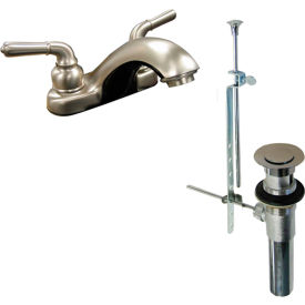 Lavatory Faucet w/ Pop Up, 1.2 GPM, Satin Nickel