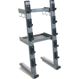 Cable Attachment Accessory Rack, 22"L x 24"W x 49-1/2"H, Gray