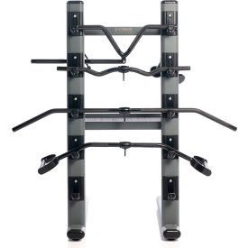 Chrome Cable Attachments Bar & Accessory Rack, 22"L x 24"W x 49-1/2"H
