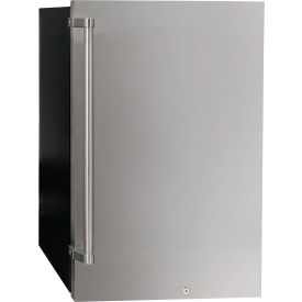 Freestanding Outdoor Refrigerator, 4.4 Cu.Ft. Capacity, Gray